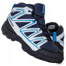 NOWE BUTY SALOMON SKOOKIE 2 MID CSWP J MOOD INDIGO/PEARL BLUE ROZMIAR 37 - 22,5CM