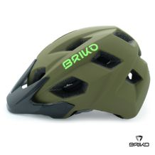 NOWY KASK ROWEROWY BRIKO MAYON DARK GREEN MTB R. L (58-63 CM)