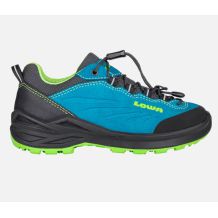 NOWE DZIECIĘCE BUTY LOWA DELAGO GTX LO TURQUOISE/LIME ROZMIAR 31/195MM