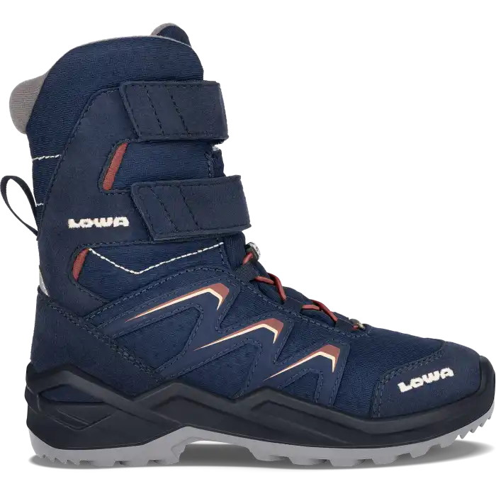 NOWE DZIECIĘCE BUTY LOWA MADDOX WARM GTX HI NAVY/REDWOOD ROZMIAR 31/19,5MM