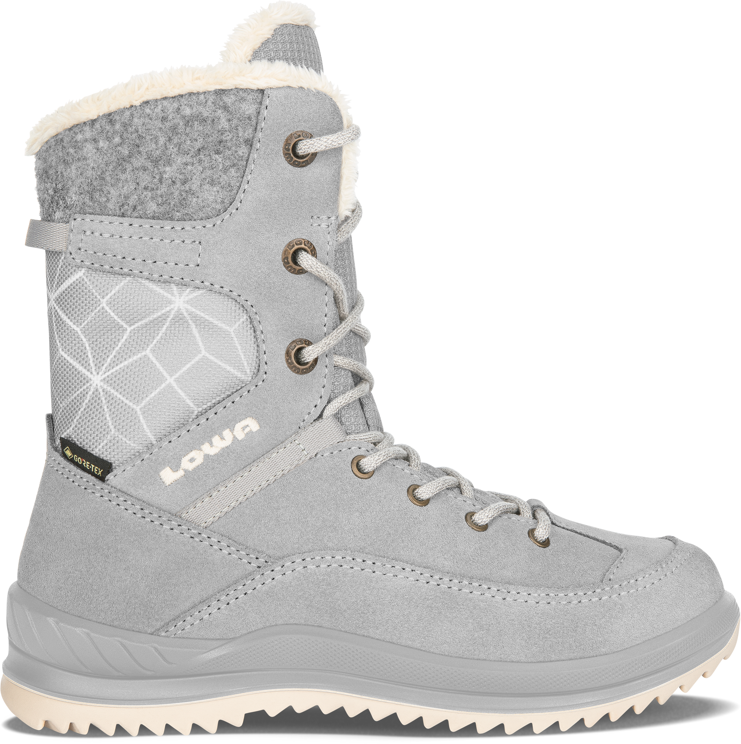 NOWE DZIECIĘCE BUTY LOWA BIANCA GTX LIGHT GREY ROZMIAR 31/19,5CM