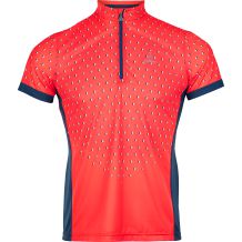 Nowa koszulka rowerowa Loffler Rise Up 2.1 Coral, rozmiar 50