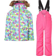 NOWY DZIECIĘCY ZESTAW ZIMOWY MCKINLEY FIONA TYLER PINK/TURQUOISE NA WZROST 92CM