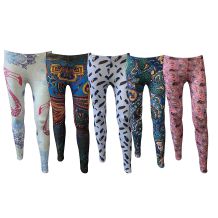 Legginsy sportowe Rey Loco leginsy Print 5 pack Oriental, rozmiar S/M