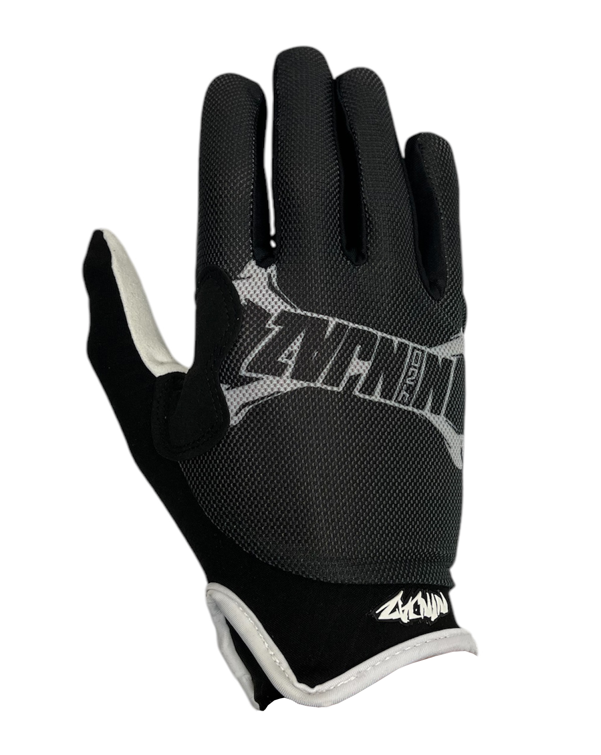 Rękawiczki rowerowe Ninjaz Bone Black MTB Downhill, rozmiar S