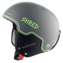SHRED BASHER NOSHOCK BIG SHOW GREY GREEN NOWY KASK NARCIARSKI FIS ROZMIAR S (51-53 CM) <is>