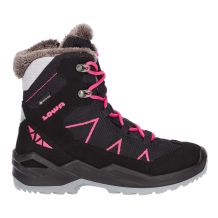 NOWE DZIECIĘCE BUTY LOWA JONAS GTX MID BLACK/FUCHSIA ROZMIAR 23/141mm