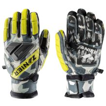 ZANIER GATE KILLER CAMO YELLOW RĘKAWICE NARCIARSKIE SLALOM GIGANT ROZMIAR 7 <is>