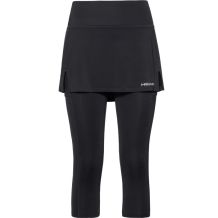 Spódnica Head Club 3/4 Tights Skort Black, rozmiar XXXL