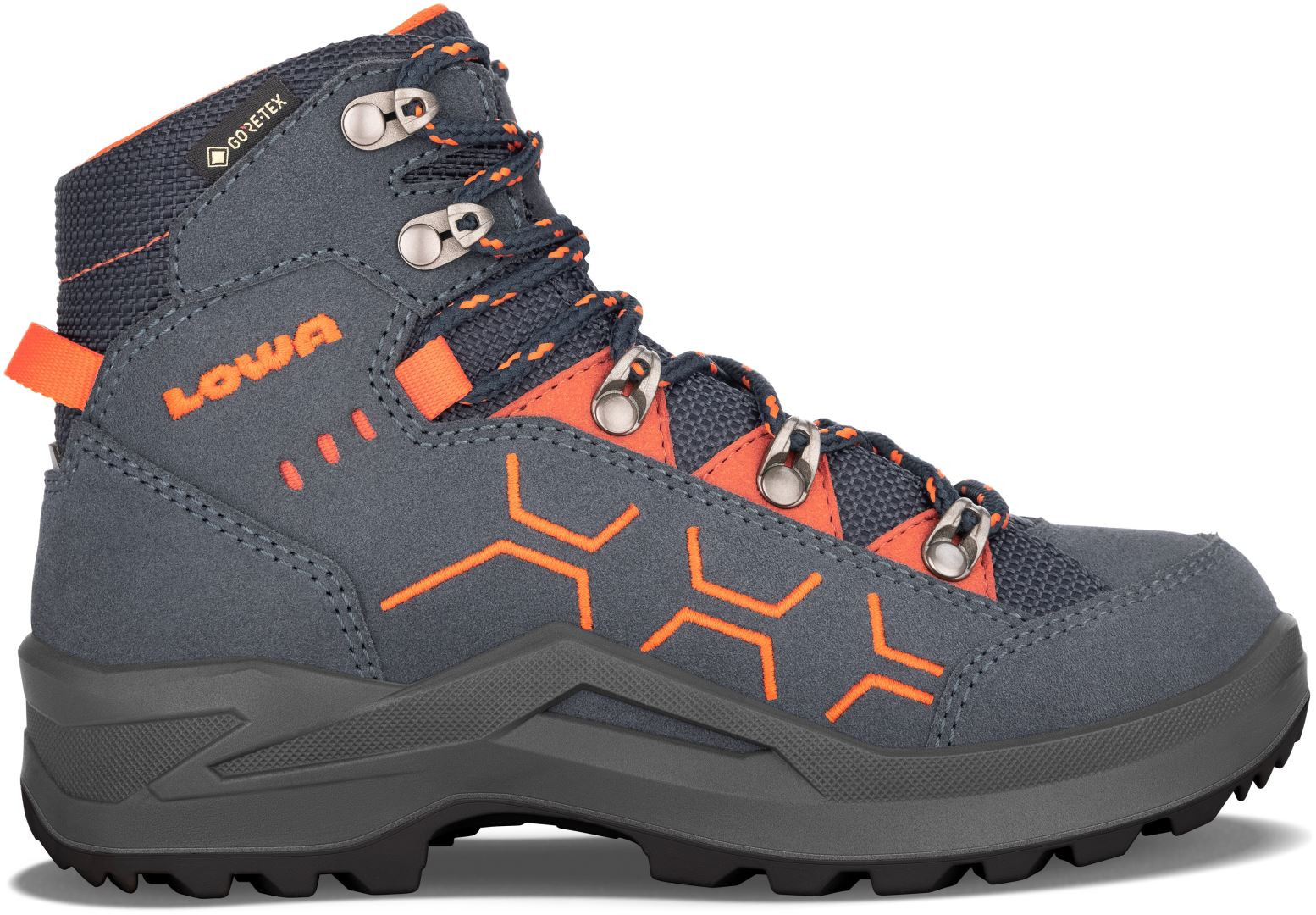 NOWE BUTY LOWA KODY EVO GTX MID JR STEEL BLUE/ORANGE ROZMIAR 31/195MM