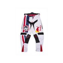Nowe spodnie motocrossowe KINI RB MX Vintage White, rozmiar S/30