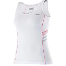 NOWA DAMSKA KOSZULKA HEAD CLUB TANK TOP W WHITE/RED ROZMIAR L