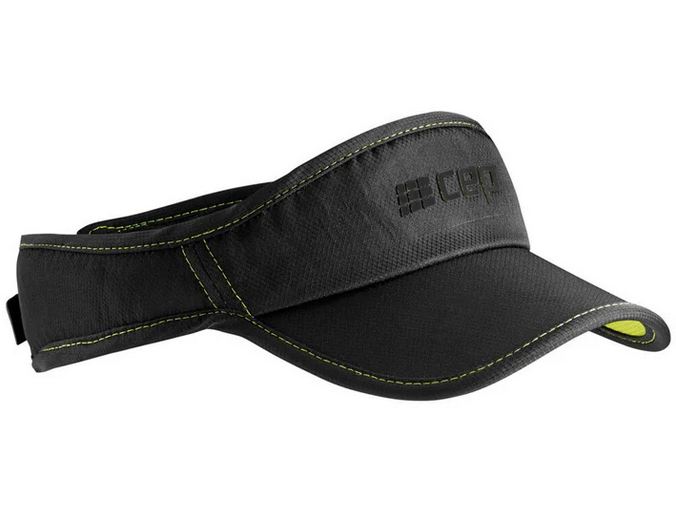 NOWY DASZEK CEP RUN BRAND VISOR BLACK UNISEX ROZMIAR 2