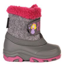 NOWE BUTY MCKINLEY TEDDY III JUNIOR GREY/DARK PINK ROZMIAR 20/21 (12-12,5CM)