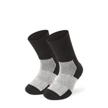 DZIECIĘCE SKARPETY LENZ TREK KIDS 1.0 BLACK 2-PAK ROZMIAR EU 27-30