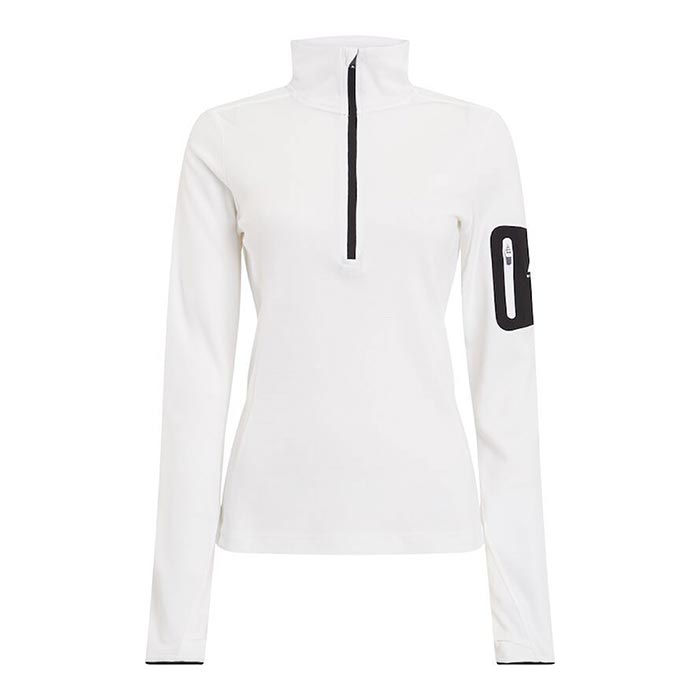 NOWA DAMSKA BLUZA MCKINLEY TAMPO MIDLAYER WHITE/BLACK ROZMIAR 44/XL