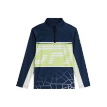 NOWA MŁODZIEŻOWA KOSZULKA SPYDER WEB 1/2 ZIP SHIRT TRUE NAVY ROZMIAR M