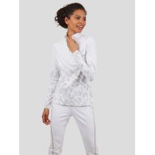 NOWY DAMSKI MIDLAYER SPORTALM DAYBREAK FLEECE OPTI WHITE ROZMIAR 44