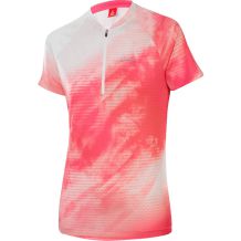 Nowa koszulka rowerowa Loffler Cloudy 2 Pink, rozmiar 42