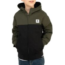 NOWA DZIECIĘCA KURTKA ELEMENT DULCEY BOYS JACKET OLIVE/BLACK ROZMIAR 12 (147-152cm)