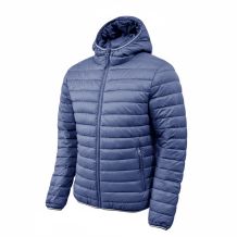 Nowa damska kurtka puchowa Black Crevice Padded Hybrid Navy, rozmiar 38