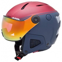 ALPINA ATTELAS VISIER QVM NIGHTBLUE BORDO KASK NARCIARSKI R. 53-58 <is>