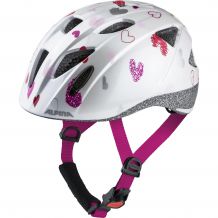 ALPINA XIMO WHITE HEARTS KASK ROWEROWY R. 45-49 CM <is>