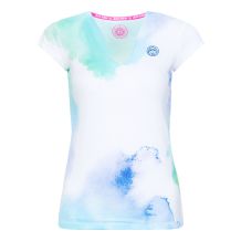 BIDI BADU BELLA 2.0 TECH V-NECK BLUE GREEN KOSZULKA SPORTOWA TENISOWA ROZMIAR L <is>