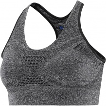 BIUSTONOSZ SALOMON MEDIUM IMPACT BRA BLACK ROZMIAR XS