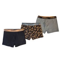 BOKSERKI MĘSKIE O'NEILL BOXERS 3-PACK CRISS CROSS/CASTLEROCK ROZMIAR L