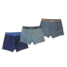 BOKSERKI MĘSKIE O'NEILL BOXERS 3-PACK TEXT BRICKS/HYDRO ROZMIAR L