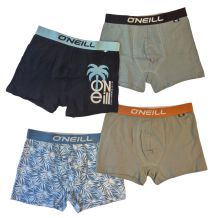 BOKSERKI MĘSKIE O'NEILL BOXERS 4-PACK PALM TREE/SEA SPRAY ROZMIAR L