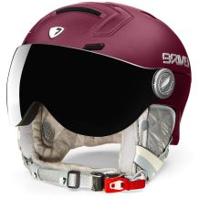 BRIKO AMBRA VISOR 1V PEARL MULBERRY POWYSTAWOWY KASK Z SZYBKĄ ROZMIAR M/L (56-58 CM)<is>