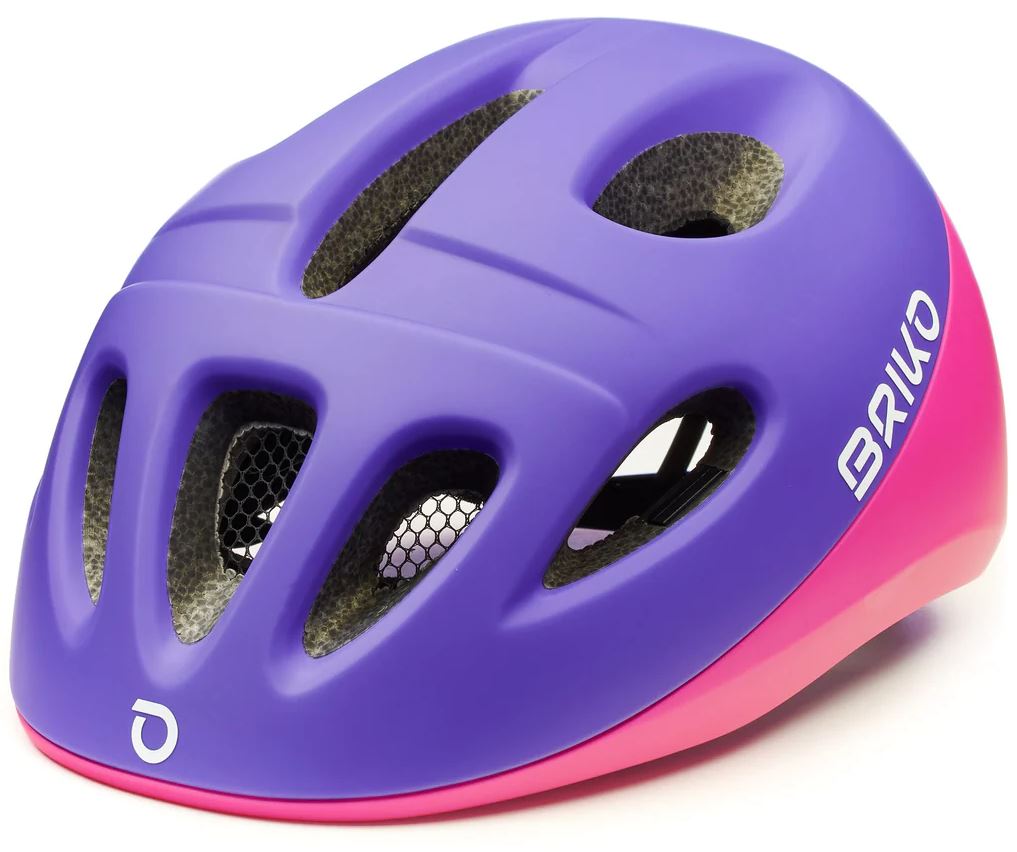 BRIKO FURY VIOLET PINK KASK ROWEROWY ROZMIAR SM (50-54 CM) <is>
