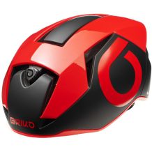 BRIKO GASS 2.0 BLACK RED KASK ROWEROWY ROZMIAR M (53-58 CM) <is>
