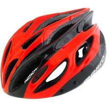 BRIKO KISO SHINY RED BLACK KASK ROWEROWY ROZMIAR M (53-58 CM) <is>