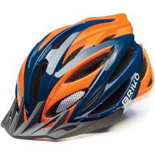 BRIKO MORGAN BLUE ORANGE KASK ROWEROWY R. L (58-61 CM) <is>