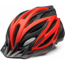 BRIKO MORGAN MATT RED BLACK KASK ROWEROWY R. M (53-58 CM) <is>