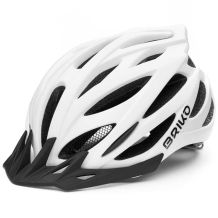 BRIKO MORGAN MATT WHITE KASK ROWEROWY ROZMIAR L (58-61 CM) <is>