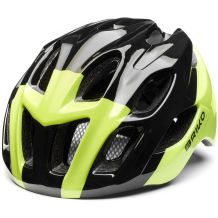 BRIKO TEKE LIME FLUO BLACK KASK ROWEROWY R. M (54-58 CM) <is>