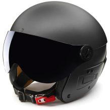 BRIKO VULCAN VISOR BLACK NOWY KASK NARCIARSKI Z SZYBKĄ ROZMIAR 58 CM <is>