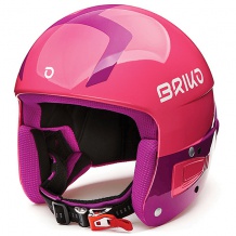 BRIKO VULCANO FIS 6.8 MATT SHINY PINK VIOLET KASK NARCIARSKI FIS R. 58 CM <is>