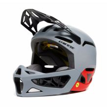 DAINESE LINEA 01 MIPS GREY RED NOWY KASK ROWEROWY FULL FACE ROZMIAR M/L (57-58 CM) <is>