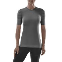 DAMSKA KOSZULKA CEP RUN ULTRALIGHT SHIRT SHORT SLEEVE GREY ROZMIAR XS