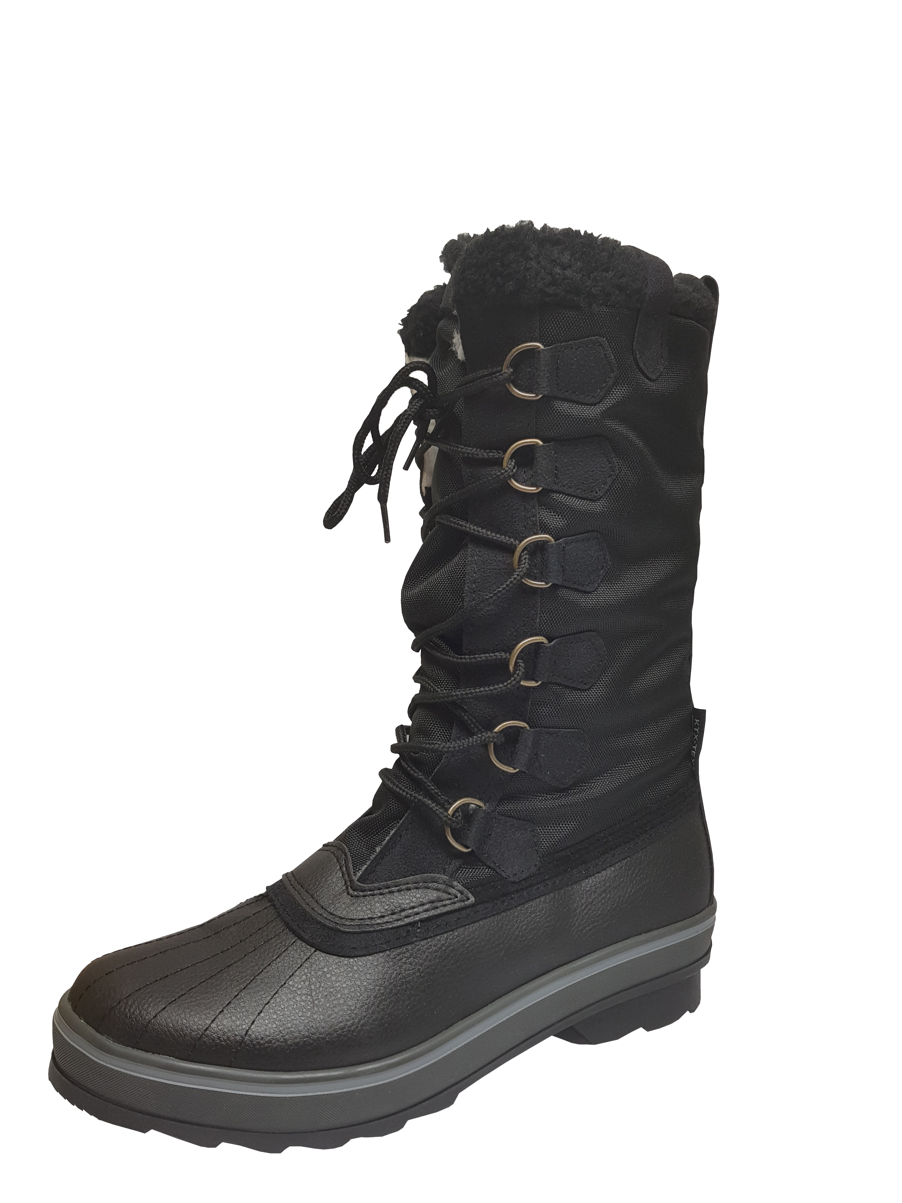 Damskie buty zimowe KTX, śniegowce, rozmiar 37, black