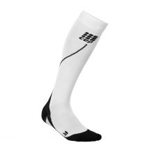 SKARPETY CEP PRO+ RUN SOCKS 2.0 MEN WHITE/BLACK ROZMIAR V