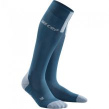DAMSKIE SKARPETY CEP RUN SOCKS 3.0 WOMEN BLUE/GREY ROZMIAR II