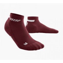 DAMSKIE SKARPETY CEP THE RUN SOCKS LOW CUT V4 DARK RED ROZMIAR II