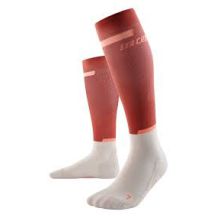 DAMSKIE SKARPETY CEP THE RUN SOCKS V4 TALL RED/OFF WHITE ROZMIAR III / M