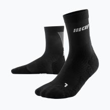 DAMSKIE SKARPETY CEP THE ULTRALIGHT COMPRESSION MID CUT BLACK/GREY ROZMIAR IV 40-43 EU